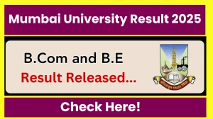 Mumbai University Result 2025 Released at mumresults.in Direct Link to Download 1st Sem Result