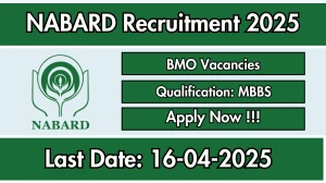 NABARD Banks Medical Officer Recruitment 2025 - Apply Offline NABARD Banks Medical Officer Recruitment 2025 - Apply Offline