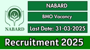 NABARD BMO Recruitment 2025 - Apply Offline