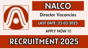 NALCO Director Recruitment 2025 - Apply Online