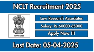 NCLT Law Research Associate Recruitment 2025 - Apply Online NCLT Law Research Associate Recruitment 2025 - Apply Online