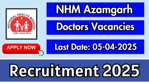 NHM Azamgarh Doctors Recruitment 2025 - Apply Offline for 27 Posts
