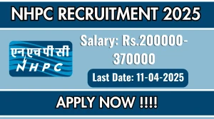 NHPC Chairman and Managing Director Recruitment 2025 - Apply Offline