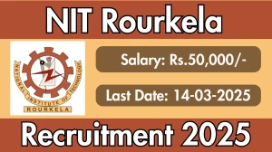 NIT Rourkela Software Engineer Recruitment 2025 - Apply Offline