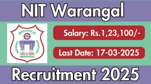 NIT Warangal Superintending Engineer Recruitment 2025 - Apply Online