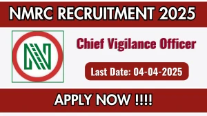 Noida Metro Rail (NMRC) Chief Vigilance Officer Recruitment 2025 - Apply Offline