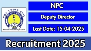 NPC Deputy Director Recruitment 2025 - Apply Offline