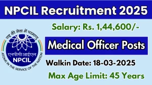NPCIL MO Recruitment 2025 – Walk in