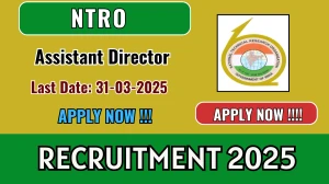NTRO Assistant Director Recruitment 2025 - Apply Offline NTRO Assistant Director Recruitment 2025 - Apply Offline