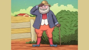 Optical Illusion Eye Test: Can You Spot the old farmer’s wife in 10 Seconds?