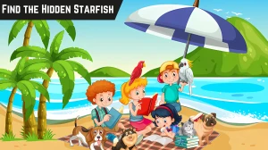 Optical Illusion Eye test: Only Razor Sharp Eyes Can Spot the Hidden Starfish in this Beach image in 12 Secs