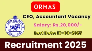 ORMAS CEO, Accountant Recruitment 2025 - Apply Offline