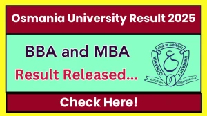 Osmania University Result 2025 Released at osmania.ac.in Direct Link to Download UG and PG Courses Result Osmania University Result 2025 Released at osmania.ac.in Direct Link to Download UG and PG Courses Result
