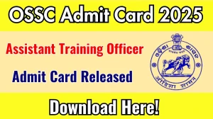 OSSC ATO Admit Card 2025 OUT ossc.gov.in