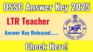 OSSC LTR Teacher Answer Key 2025 Available for the Download Answer Key PDF at ossc.gov.in OSSC LTR Teacher Answer Key 2025 Available for the Download Answer Key PDF at ossc.gov.in
