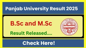 Panjab University Result 2025 Out at puchd.ac.in Direct Link to Download 1st, 3rd and 5th Semester Result