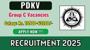PDKV Group C Recruitment 2025 - Apply Online for 80 Posts