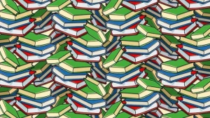 Picture Puzzle IQ Test: Can you find the hidden pencil among books within 10 seconds?