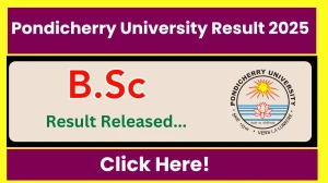 Pondicherry University Result 2025 Released at pondiuni.edu.in Direct Link to Download 1st, 2nd, 3rd and 4th Semester Result