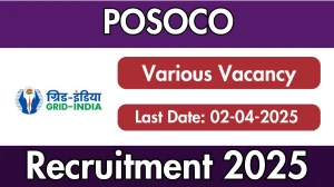 POSOCO Medical Consultant Recruitment 2025 - Apply Offline
