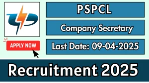 PSPCL Company Secretary Recruitment 2025 - Apply Online