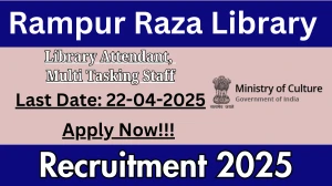 Rampur Raza Library Library Attendant, Multi Tasking Staff Recruitment 2025 - Apply Offline Rampur Raza Library Library Attendant, Multi Tasking Staff Recruitment 2025 - Apply Offline