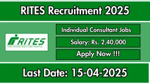 RITES Individual Consultant Recruitment 2025 - Apply Online RITES Individual Consultant Recruitment 2025 - Apply Online
