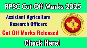 RPSC AARO Cut Off Marks 2025 has released: Check Cut off Marks here rpsc.rajasthan.gov.in