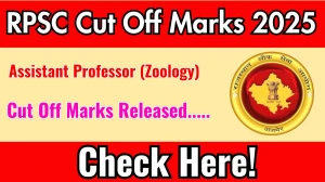 RPSC Assistant Professor Cut Off Marks 2025 has released: Check Cut off Marks here rpsc.rajasthan.gov.in RPSC Assistant Professor Cut Off Marks 2025 has released: Check Cut off Marks here rpsc.rajasthan.gov.in