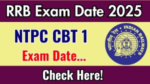 RRB NTPC Exam Date 2025 CBT 1 Schedule Soon at rrbcdg.gov.in