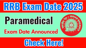 RRB Paramedical Exam Date 2025 Announced at indianrailways.gov.in Exam details here