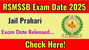 RSMSSB Jail Prahari Exam Date 2025 Announced at rsmssb.rajasthan.gov.in Exam details here RSMSSB Jail Prahari Exam Date 2025 Announced at rsmssb.rajasthan.gov.in Exam details here