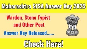 Samaj Kalyan Vibhag Answer Key 2025 Released