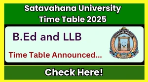 Satavahana University Time Table 2025 Announced @ satavahana.ac.in Details Here Satavahana University Time Table 2025 Announced @ satavahana.ac.in Details Here