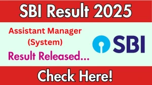 SBI SO Final Result 2025 OUT. Direct Link to Check SBI SO Result 2025 sbi.co.in SBI SO Final Result 2025 OUT. Direct Link to Check SBI SO Result 2025 sbi.co.in