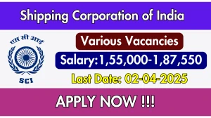 Shipping Corporation of India Technical Superintendent, Technical Assistant Recruitment 2025 - Apply Online Shipping Corporation of India Technical Superintendent, Technical Assistant Recruitment 2025 - Apply Online