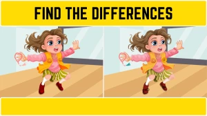 Spot the 3 Differences in Jumping Girl – Beat the 15-Second Challenge!