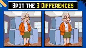 Spot The Difference: Can you spot 3 differences between the two images in 10 seconds?