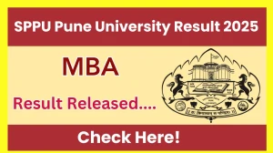 SPPU Pune University Result 2025 Released at unipune.ac.in Direct Link to Download Result