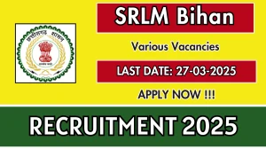 SRLM Bihan Various Posts Recruitment 2025 - Apply Offline