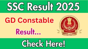 SSC GD Constable Result 2025 Will Be Release Soon. Direct Link to Check SSC GD Constable Result 2025 ssc.gov.in