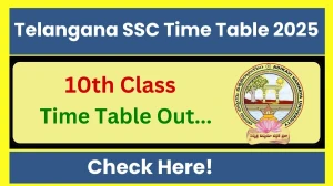 Telangana SSC Time Table 2025 Out telangana.gov.in Check Time Table Here Telangana SSC Time Table 2025 Out telangana.gov.in Check Time Table Here