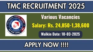 TMC Carpenter, Plumber and Other Recruitment 2025 – Walk in