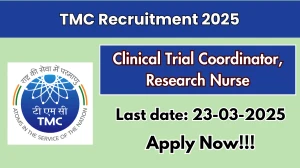 TMC Clinical Trial Coordinator, Research Nurse Recruitment 2025 - Apply Offline