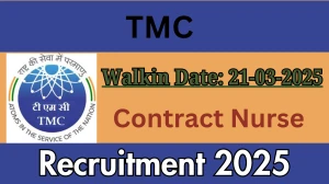 TMC Contract Nurse Recruitment 2025 – Walk in