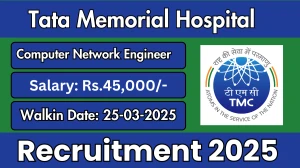 Tata Memorial Hospital Computer Network Engineer Recruitment 2025 – Walk in