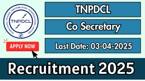 TNPDCL Co Secretary Recruitment 2025 - Apply Offline