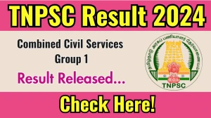 TNPSC Combined Civil Services Group 1 Result 2024 Announced. Direct Link to Check TNPSC Combined Civil Services Result 2024 tnpsc.gov.in