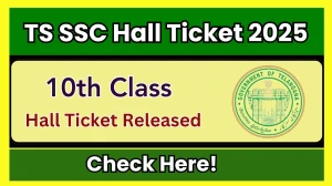TS SSC Hall Ticket 2025 Out @ bse.telangana.gov.in Check TS SSC Date