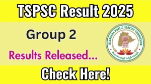 TSPSC Group II Result 2025 OUT. Direct Link to Check TSPSC Group II Result 2025 tspsc.gov.in